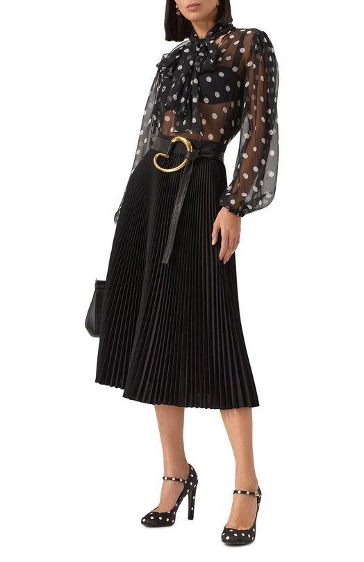 Текстильные туфли Bianca 105 Dolce & Gabbana CD1869/AV885 Чёрно-белый  CD1869/AV885 Фото 2