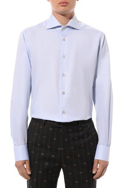 Хлопковая сорочка KITON, арт. UCCH0660702, фото 4