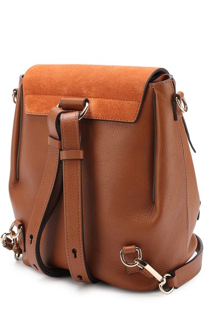 Рюкзак faye CHLOÉ светло-коричневого цвета по цене 199500 руб., арт. CHC17AS233HEU25M, фото 3 Рюкзак faye CHLOÉ, арт. CHC17AS233HEU25M, фото 3