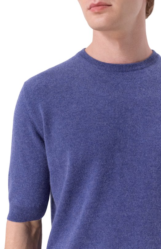 Кашемировый джемпер MVST M25.1PM.K014 Синий  M25.1PM.K014 Фото 5