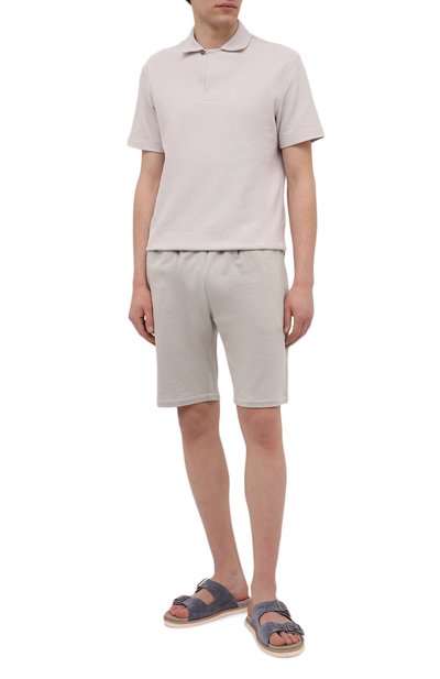 Замшевые шлепанцы urban BRUNELLO CUCINELLI, арт. MZUSILY235, фото 2