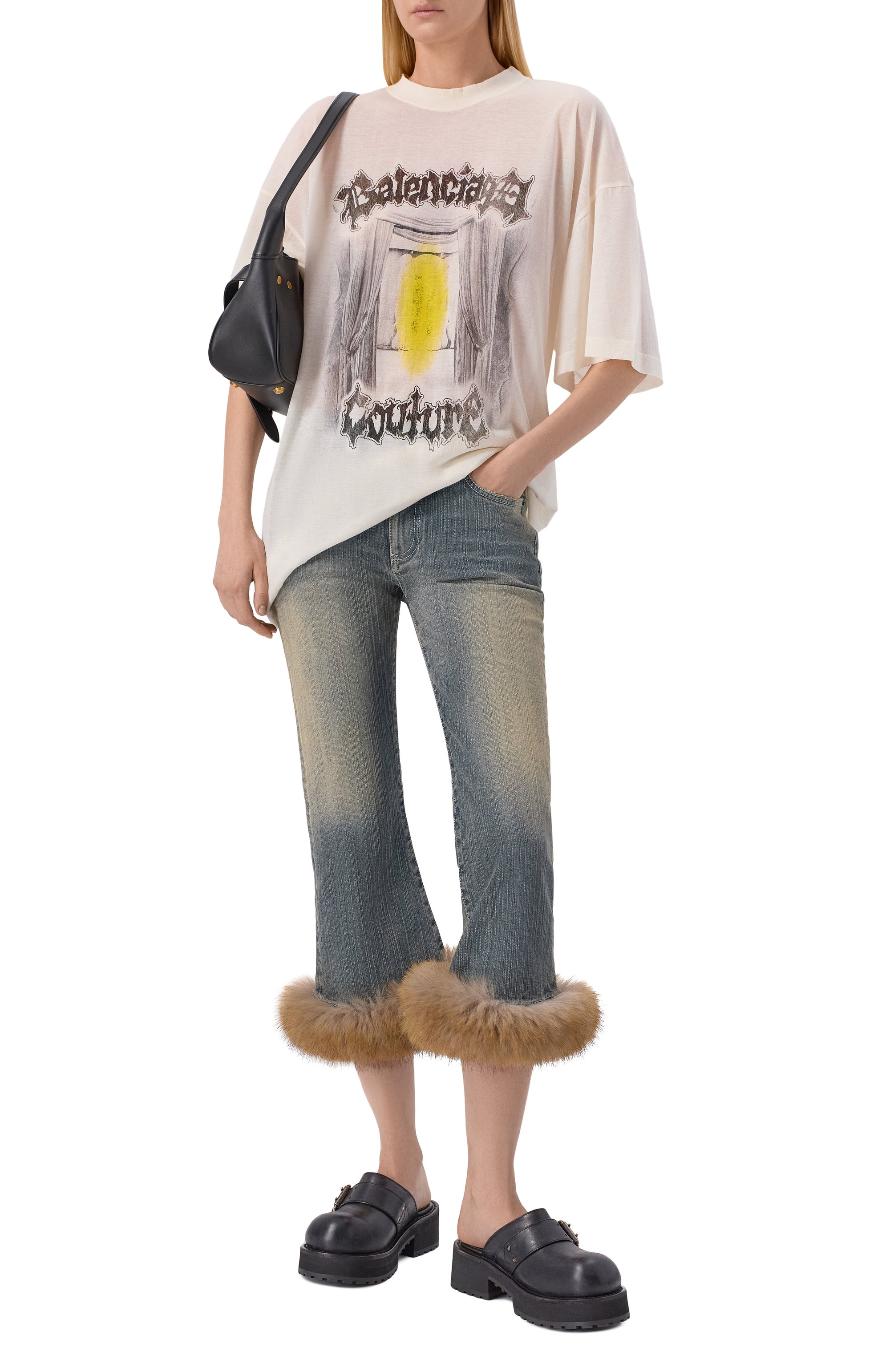 Хлопковая футболка BALENCIAGA, арт. 871750/TUVD6, фото 2