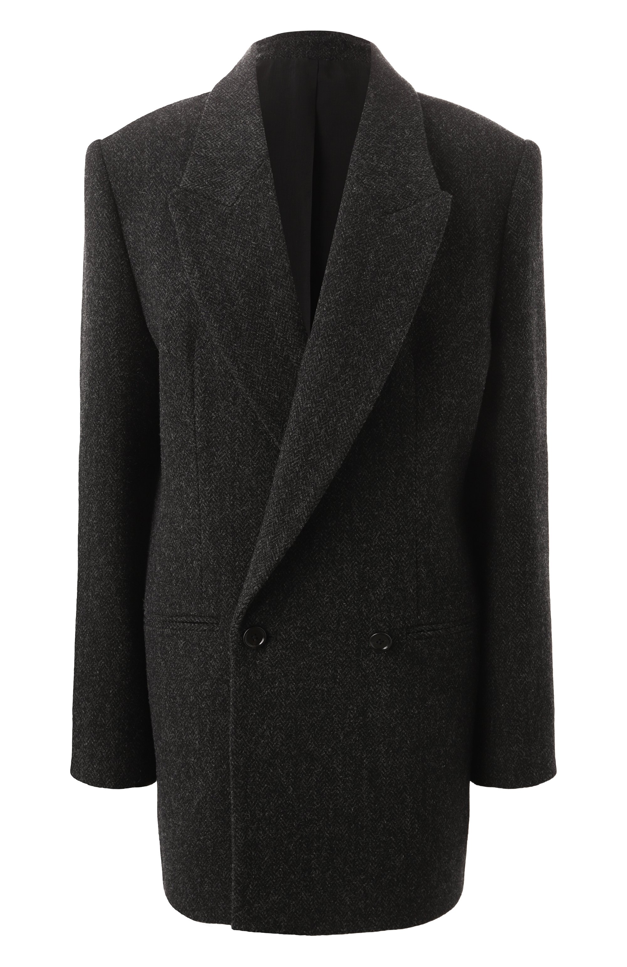 Шерстяное полупальто PETAR PETROV, арт. F24J7/W00L TWEED, фото 1