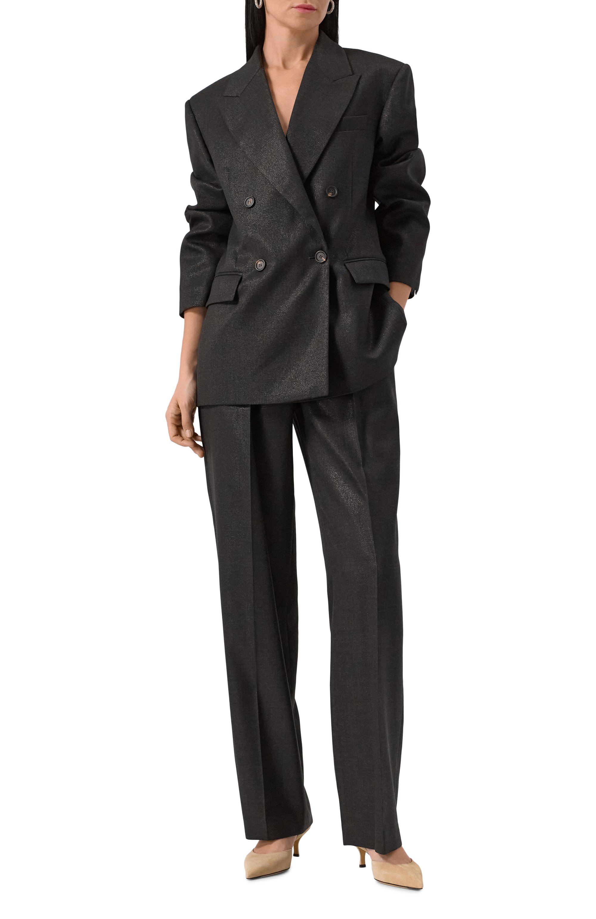 Замшевые туфли KITON, арт. D54811K0951D, фото 2