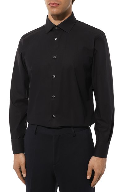 Хлопковая сорочка ZEGNA, арт. CT1058/9MS0MT, фото 4