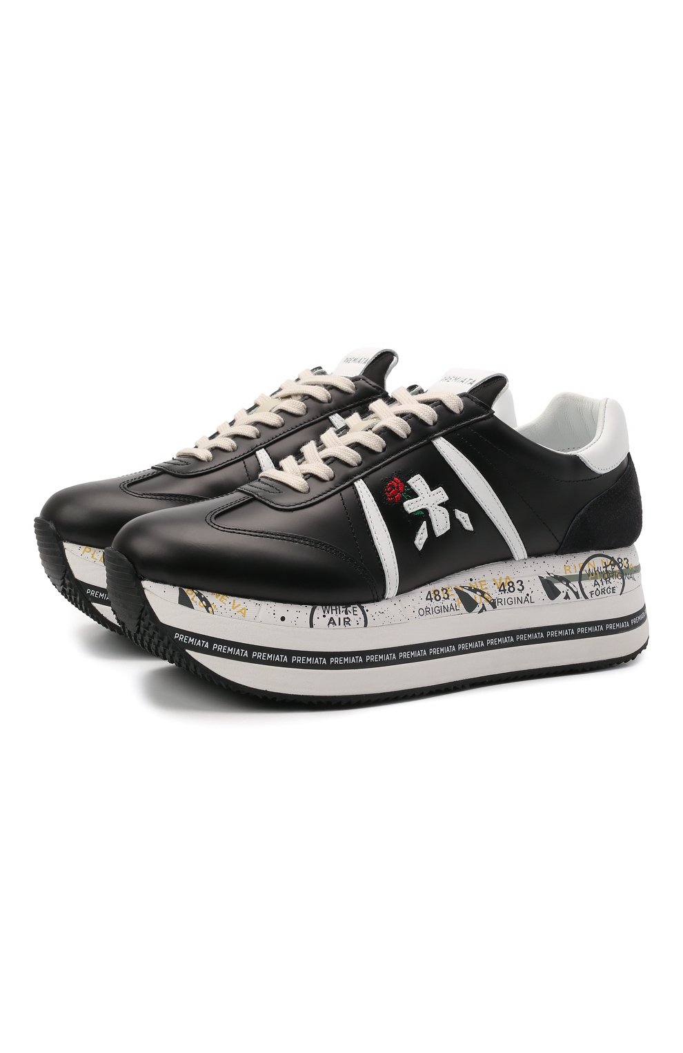 Комбинированные кроссовки beth PREMIATA, арт. BETH/VAR5351, фото 1