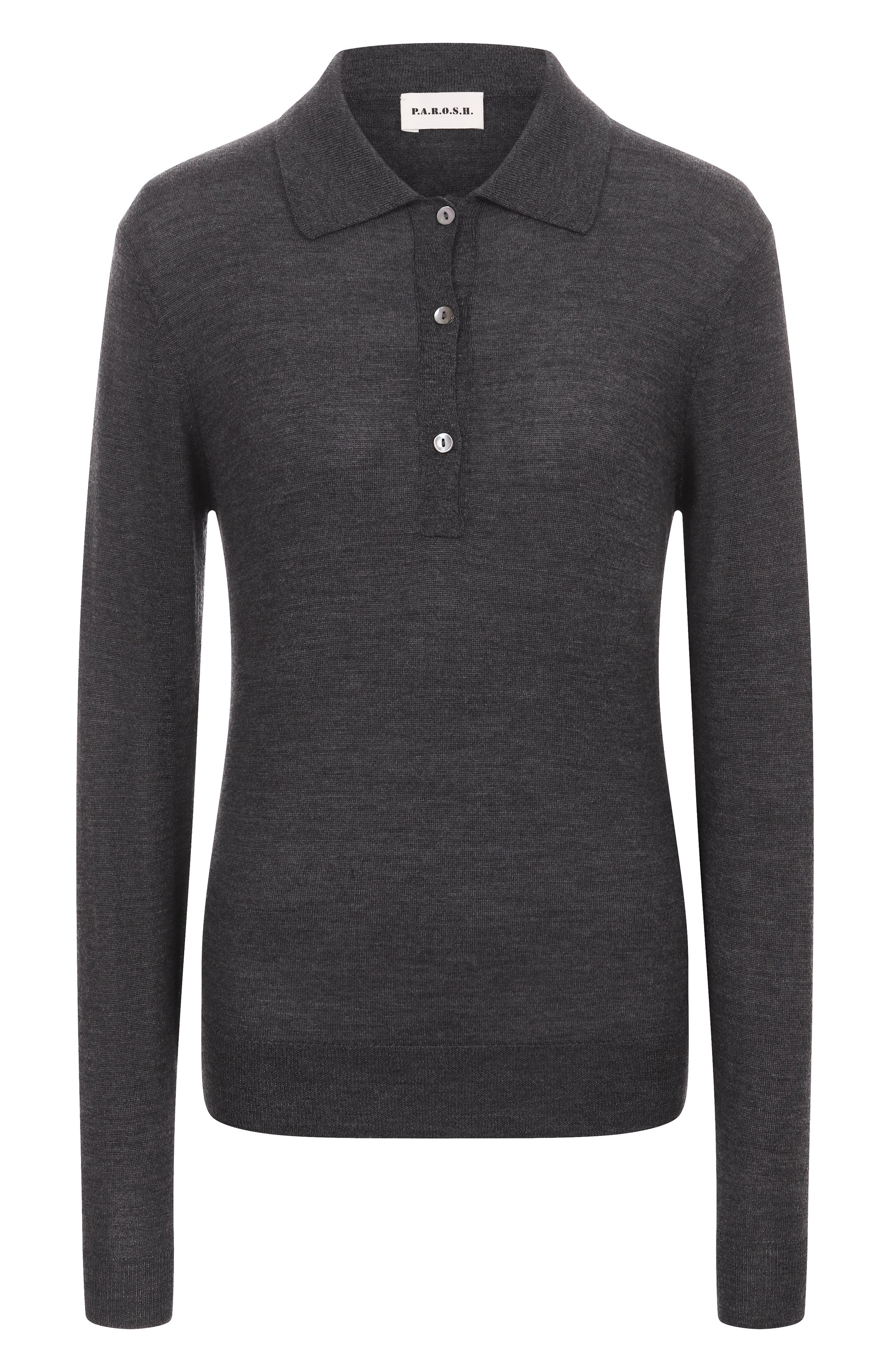 Поло из шерсти и шелка P.A.R.O.S.H., арт. LINFA25W-D540831, фото 1