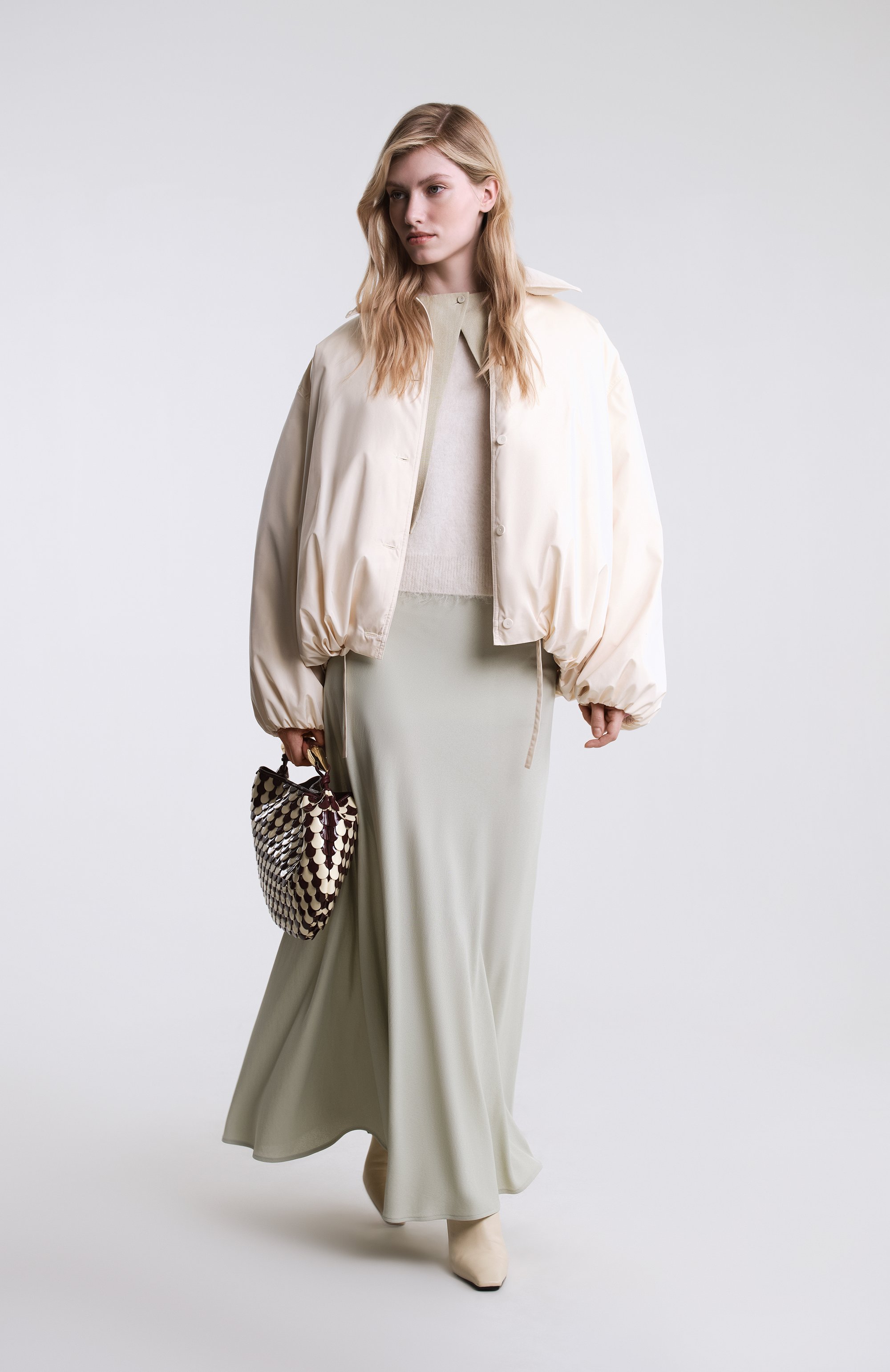 Свитер из шерсти и шелка JIL SANDER, арт. J02GP0185/J14727, фото 9