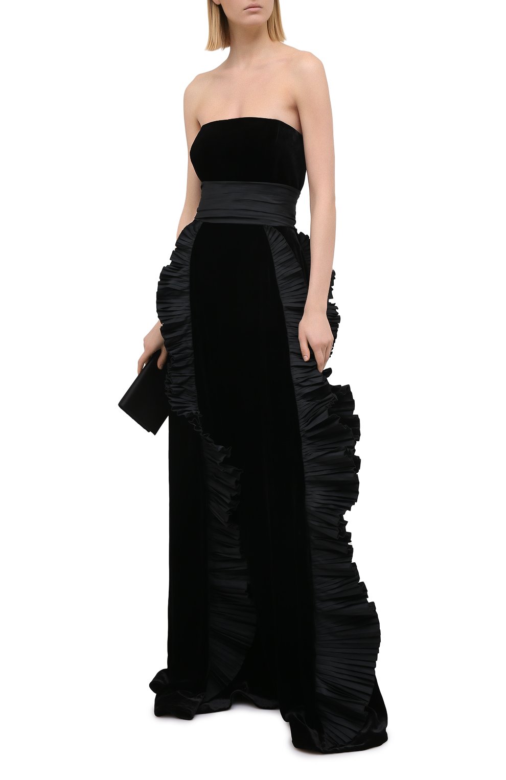 Платье ZUHAIR MURAD черного цвета по цене 422500 руб., арт. DRP20364/VESB003, фото 2 Платье ZUHAIR MURAD, арт. DRP20364/VESB003, фото 2