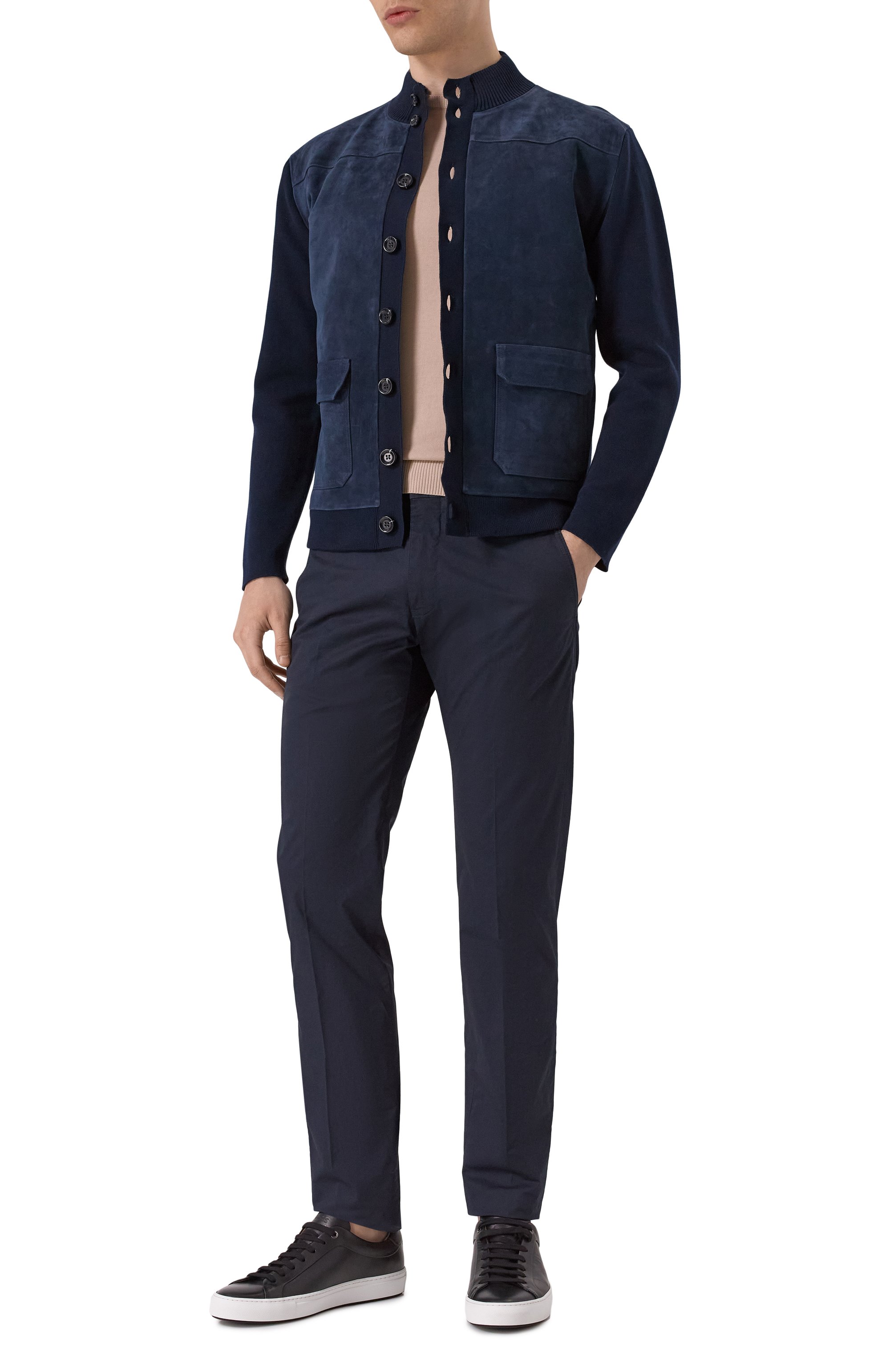 Хлопковый джемпер DANIELE FIESOLI, арт. DF0307, фото 2