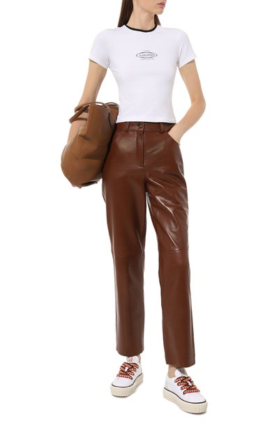 Текстильные кеды curbies LANVIN, арт. FW SKIK01/CANV, фото 2