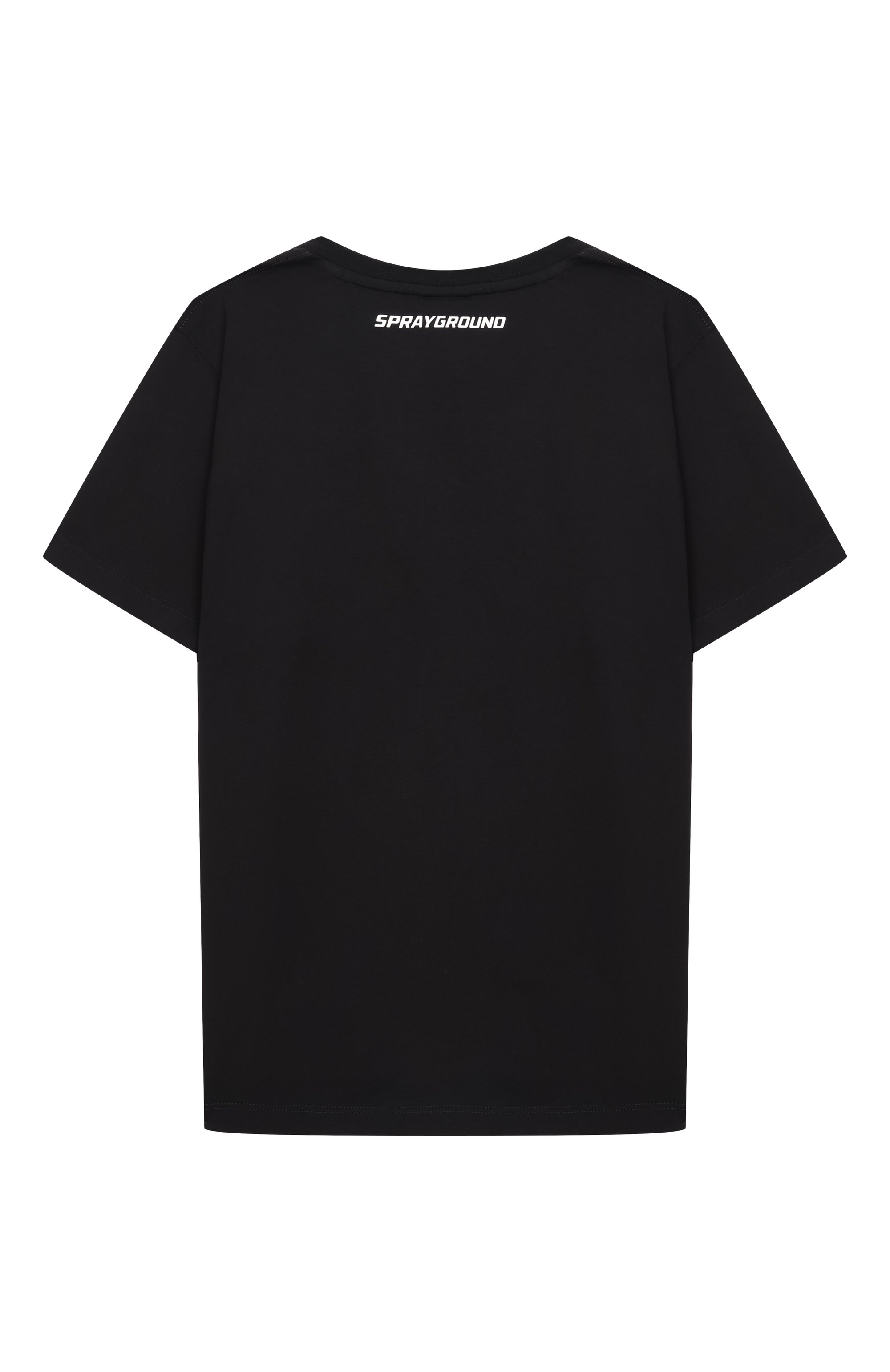 Хлопковая футболка SPRAYGROUND, арт. SPY1343BLK_001, фото 2