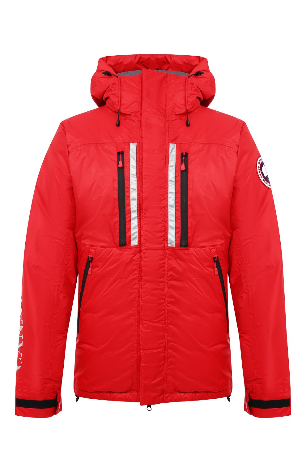 Пуховик skreslet CANADA GOOSE красного цвета по цене 134500 руб., арт. 2067M, фото 1 Пуховик skreslet CANADA GOOSE, арт. 2067M, фото 1