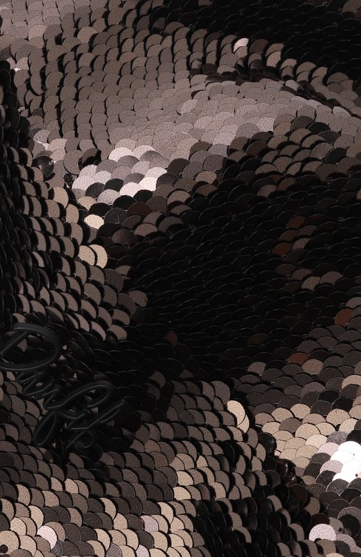 Шапка с отделкой пайетками Panfil 4-SHP-00 Коричневый  4-SHP-00 Фото 3