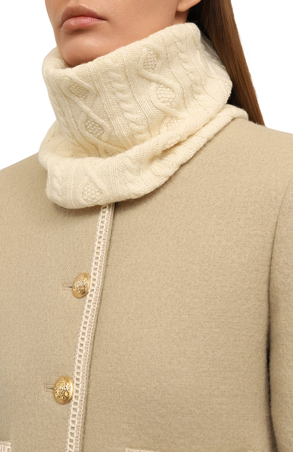 Кашемировый шарф-снуд INVERNI, арт. 5843SM, фото 2