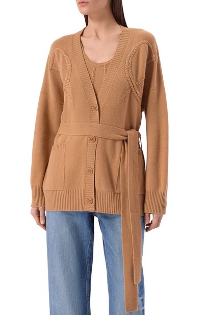 Кардиган из шерсти и кашемира ELIE SAAB, арт. J0208/CK015, фото 3