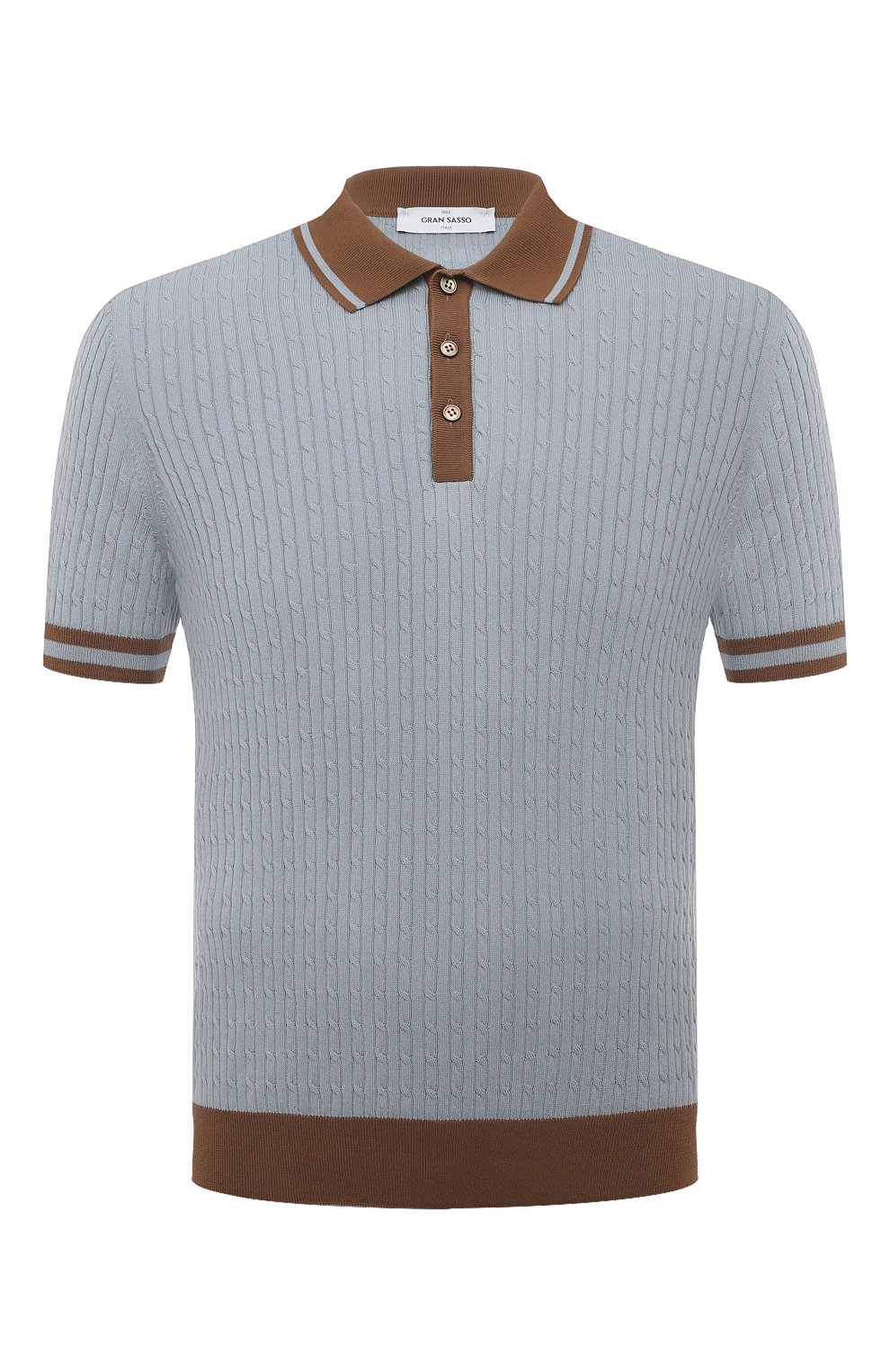 Хлопковое поло GRAN SASSO, арт. 57113/20625, фото 1