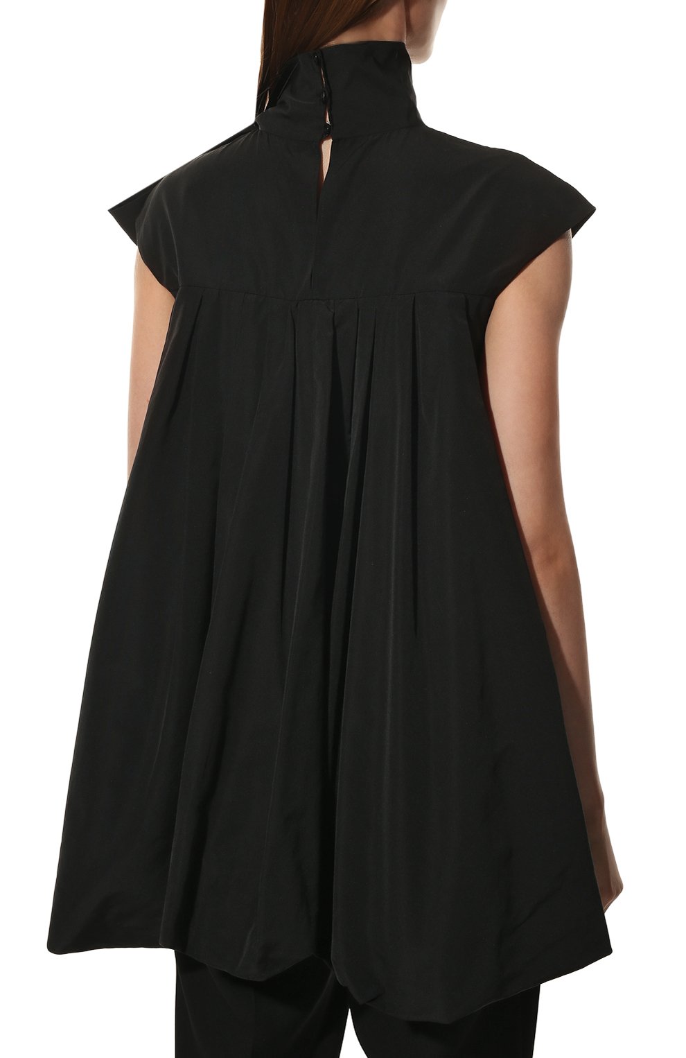 Топ VALENTINO черного цвета по цене 168500 руб., арт. RB0AE3P54H2, фото 4 Топ VALENTINO, арт. RB0AE3P54H2, фото 4