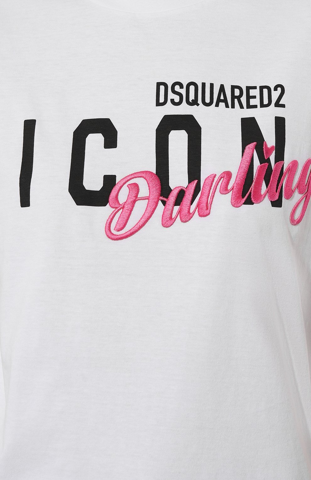 Хлопковая футболка DSQUARED2, арт. S80GC0063, фото 5