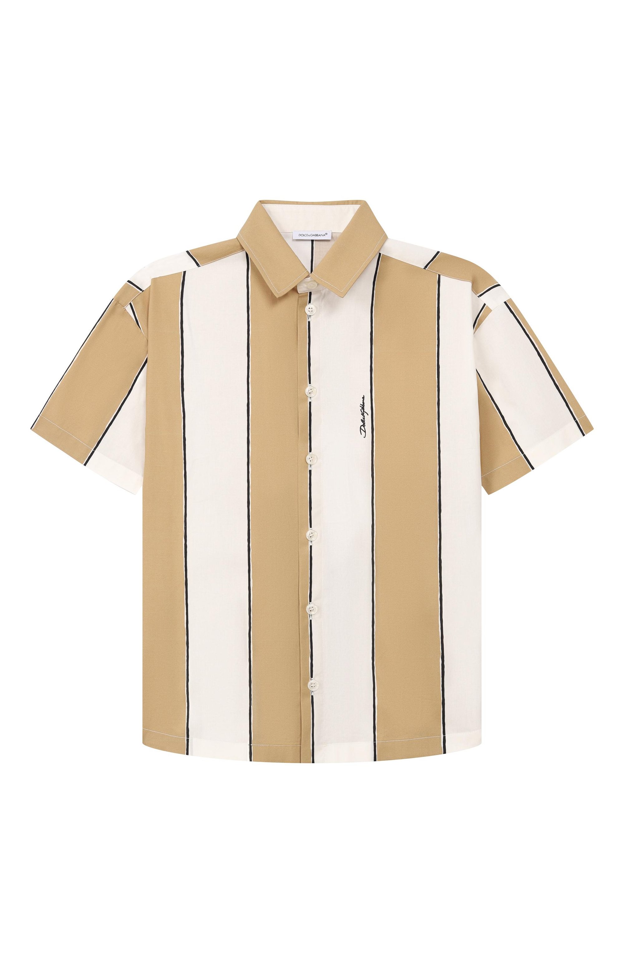 Хлопковая рубашка DOLCE & GABBANA, арт. L44S72/HS5UH, фото 1