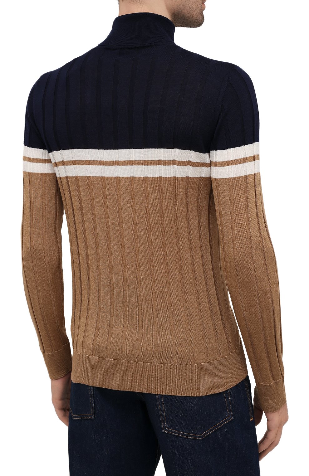 Водолазка из шерсти и шелка ELEVENTY PLATINUM, арт. D76MAGD30 MAG0D017, фото 4