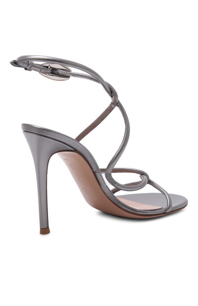 Кожаные босоножки jungle mamba GIANVITO ROSSI, арт. G32533.15RIC.NIGACCT, фото 5