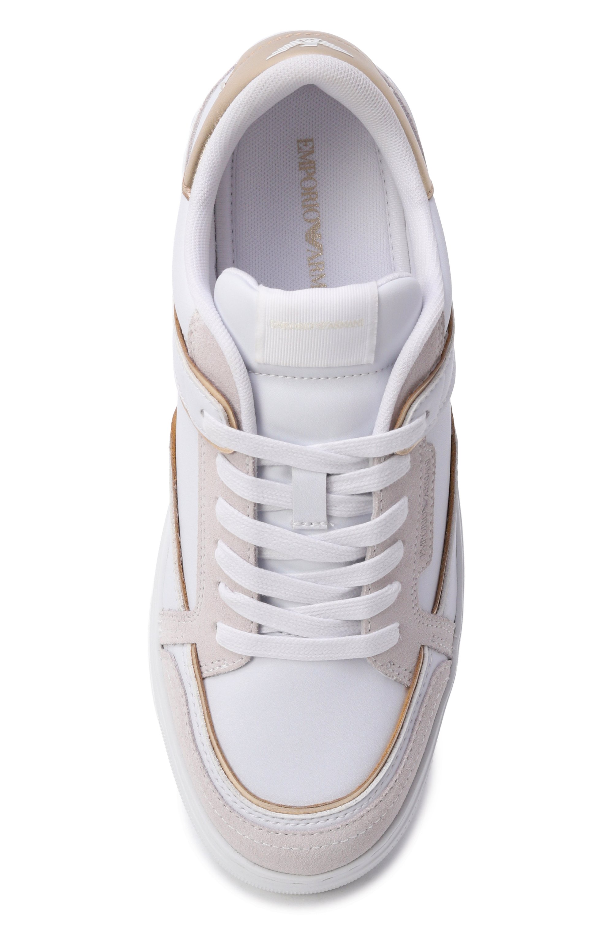 Кожаные кеды EMPORIO ARMANI, арт. EW003081/AF25727, фото 6