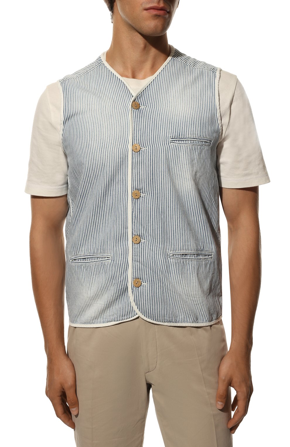 Джинсовый жилет TWO MEN IN THE WORLD, арт. NEIPH, BERT, фото 3