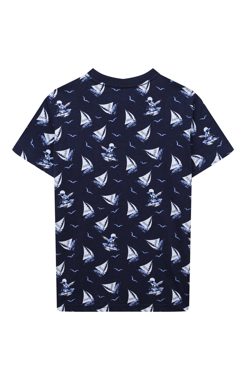 Хлопковая футболка POLO RALPH LAUREN, арт. 322861436, фото 2