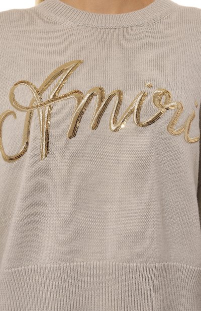 Шерстяной свитер AMIRI, арт. AWKNCW1011, фото 5