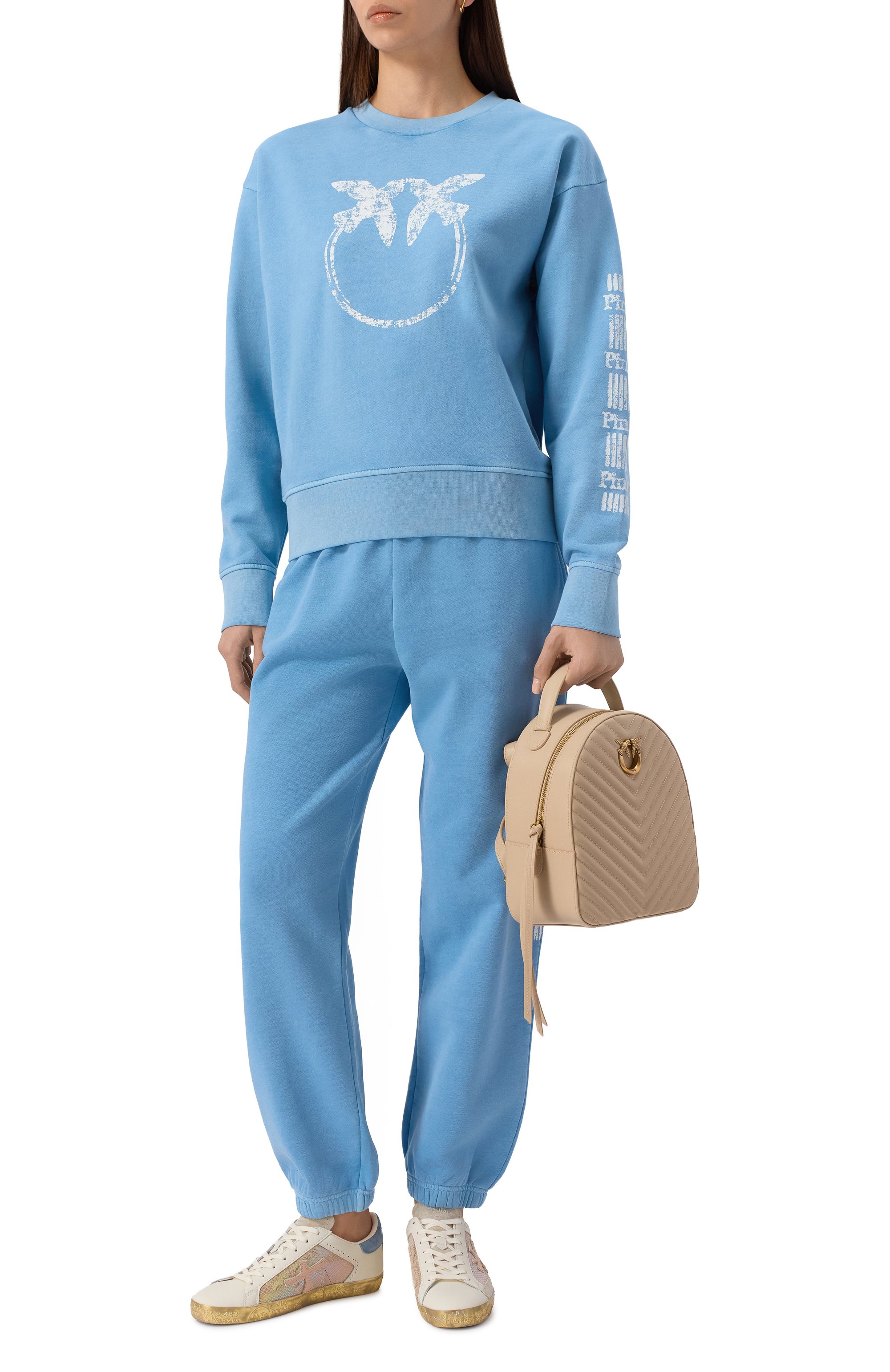 Хлопковый свитшот PINKO, арт. 104618/A2CV, фото 2