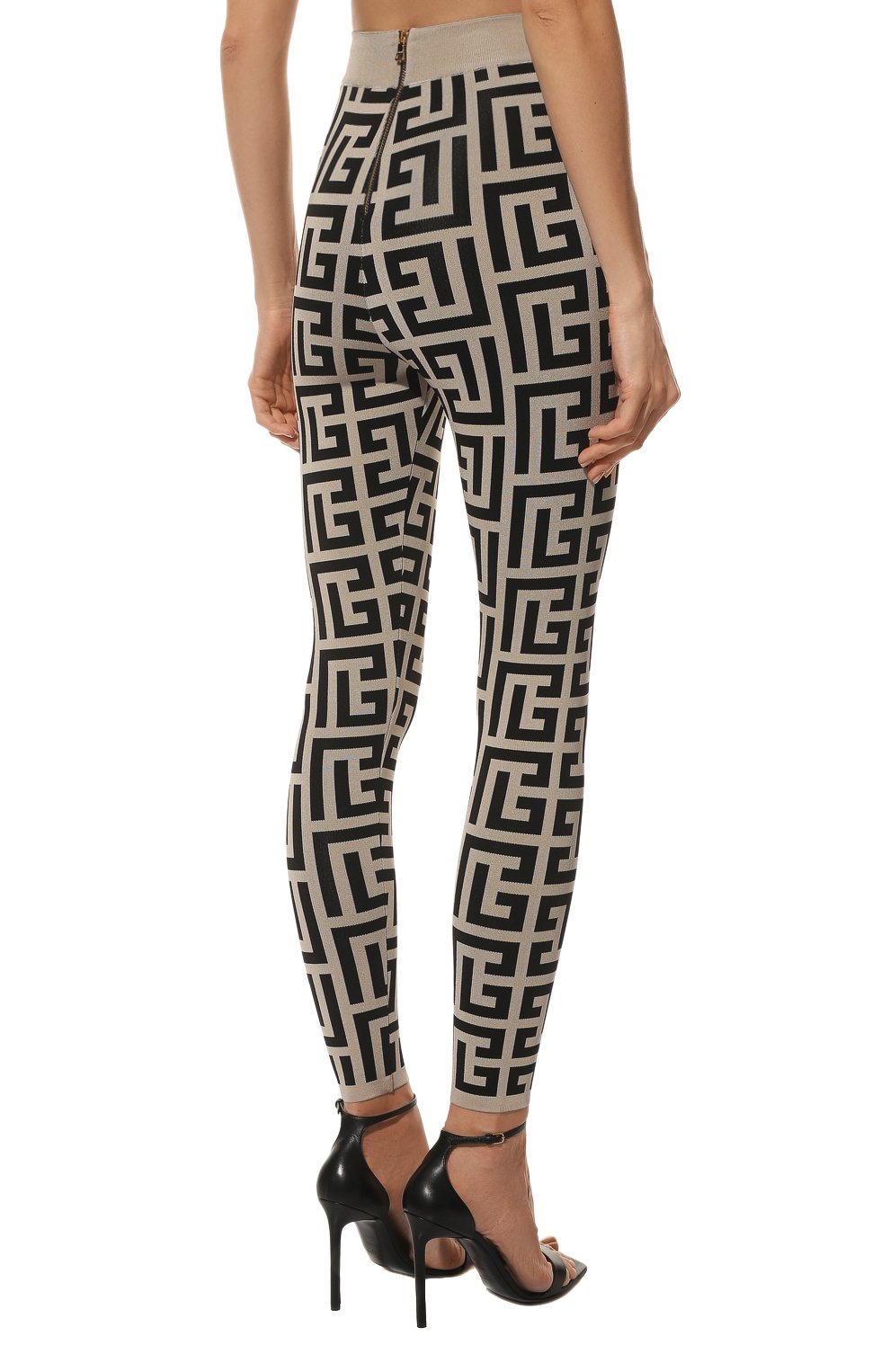 Легинсы из вискозы balmain x rossignol BALMAIN, арт. WF2PD005/K338, фото 4