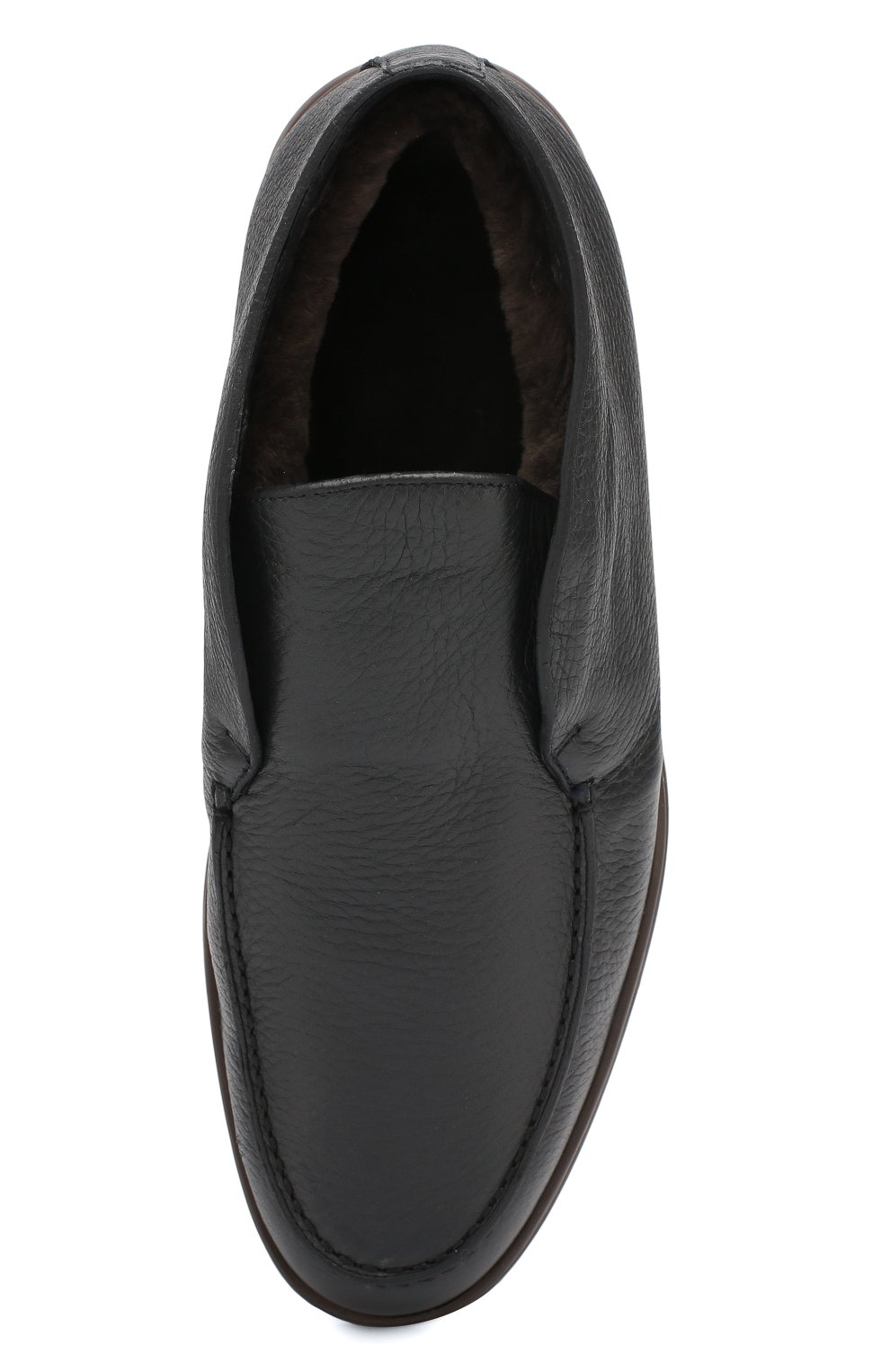 Кожаные ботинки open walk  с внутренней меховой отделкой LORO PIANA, арт. FAI5538, фото 5