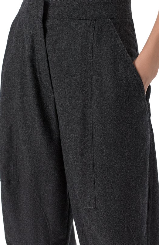Брюки из шерсти и кашемира Giorgio Armani GW001597/TE10537 Серый  GW001597/TE10537 Фото 5