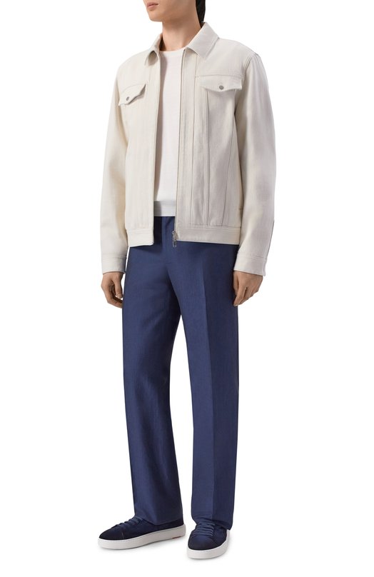 Джинсовая куртка MVST M26.2PM.J001-60/F117 Белый  M26.2PM.J001-60/F117 Фото 2