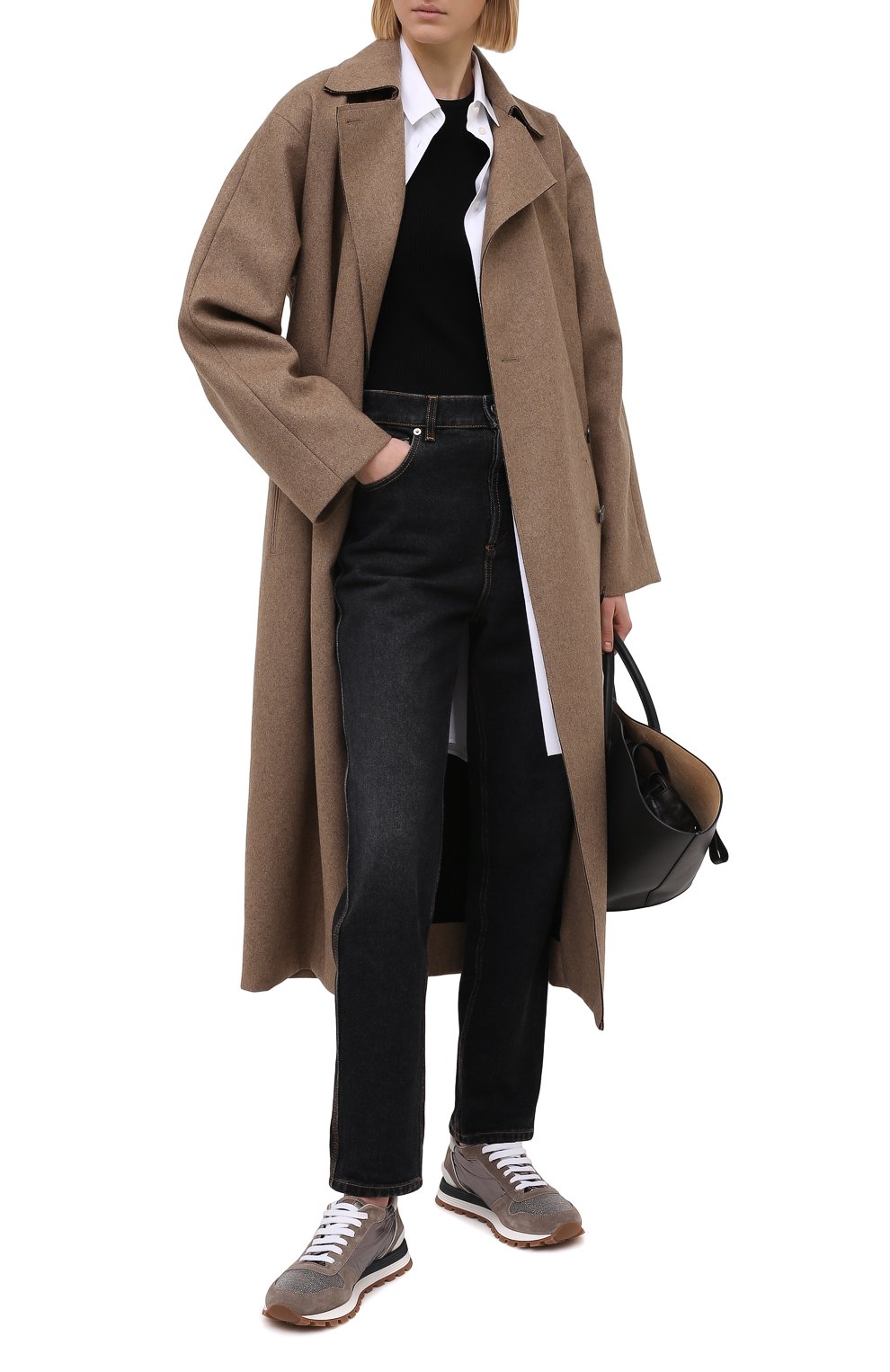 Замшевые кроссовки BRUNELLO CUCINELLI, арт. MZSFG1851, фото 2