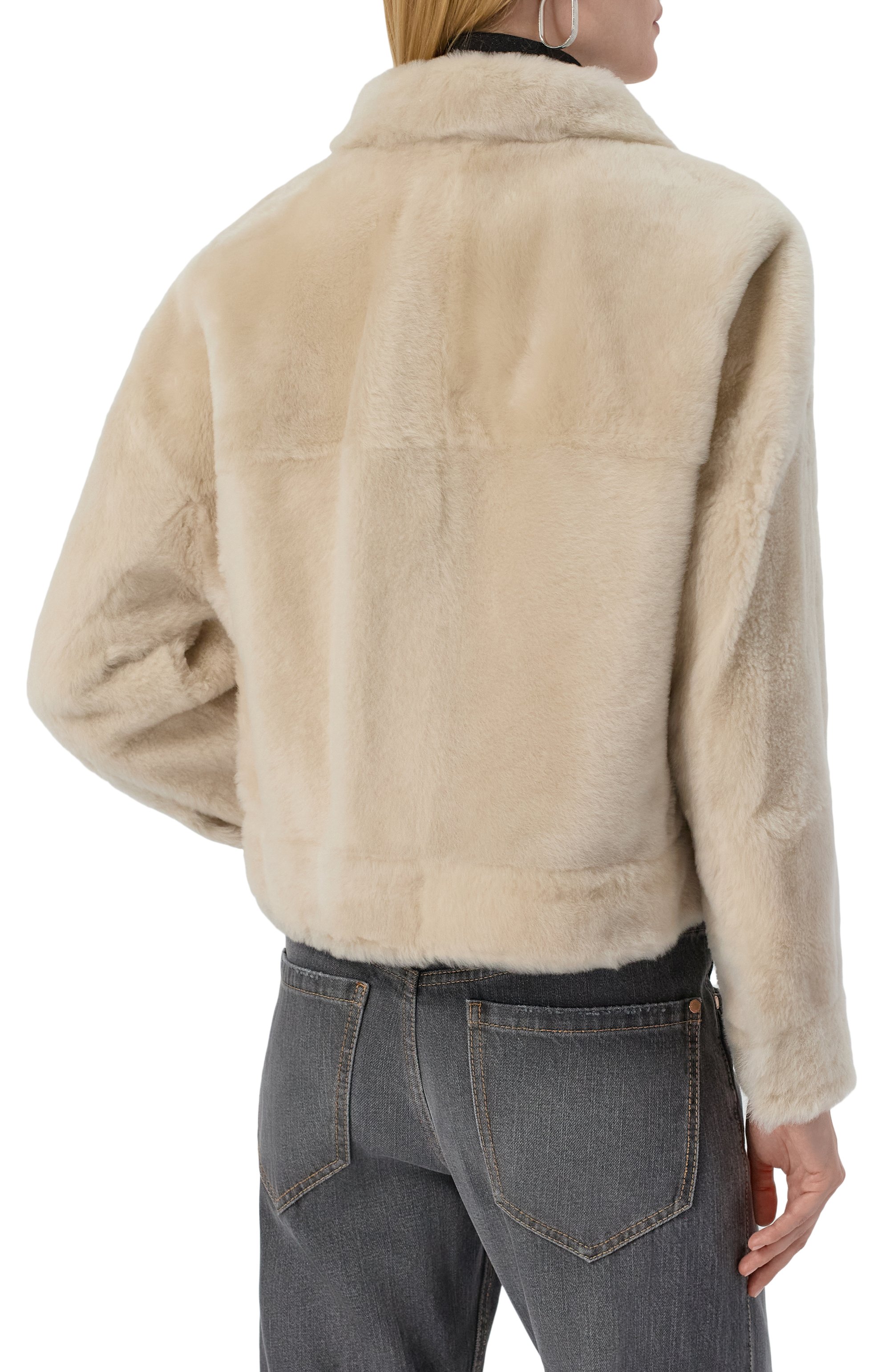 Дубленка из овчины BRUNELLO CUCINELLI, арт. MPMRA7775P, фото 4