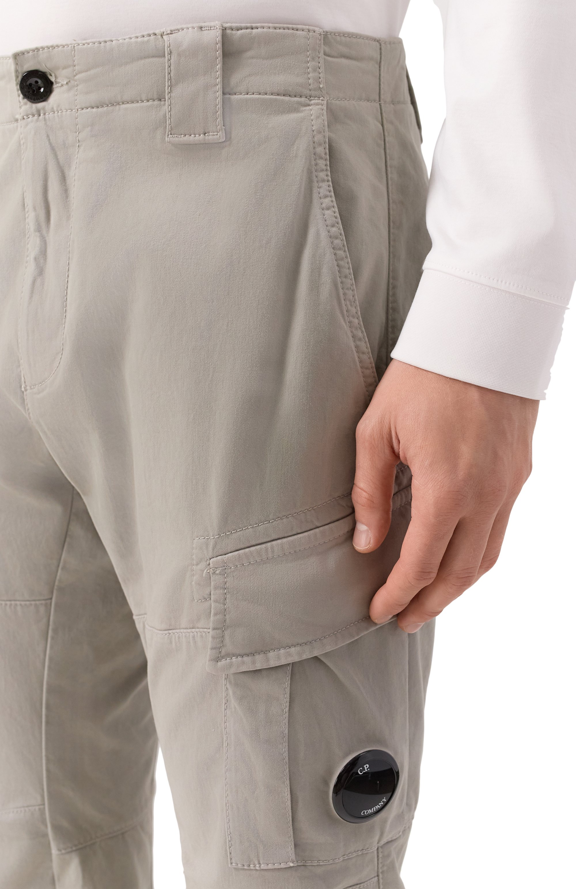 Хлопковые брюки-карго C.P. COMPANY, арт. 19CMPA731A005529G, фото 5