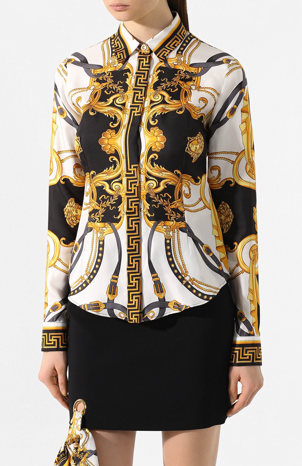 Шелковая рубашка VERSACE, арт. A84722/A233248, фото 3