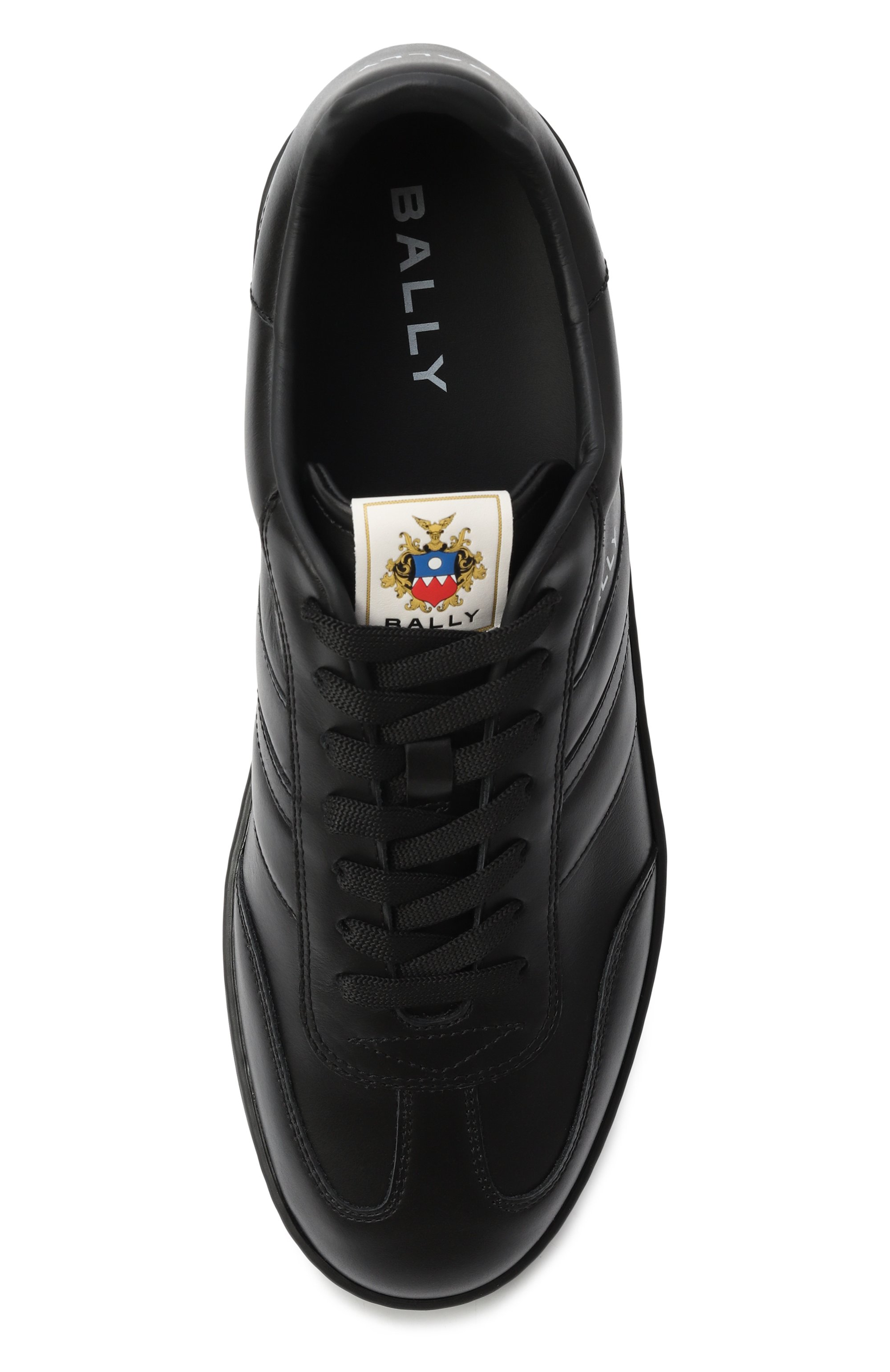 Кожаные кеды retro crest BALLY, арт. MSK0F6/VT005, фото 6