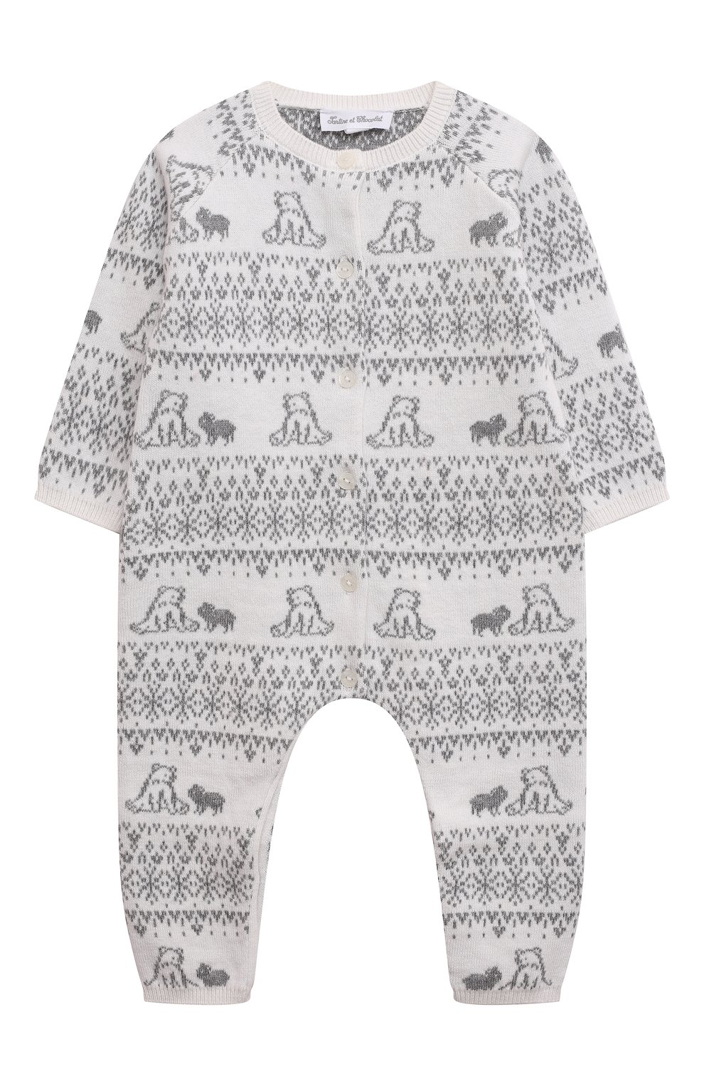Хлопковый комбинезон TARTINE ET CHOCOLAT, арт. TV32110/1M-12M, фото 1