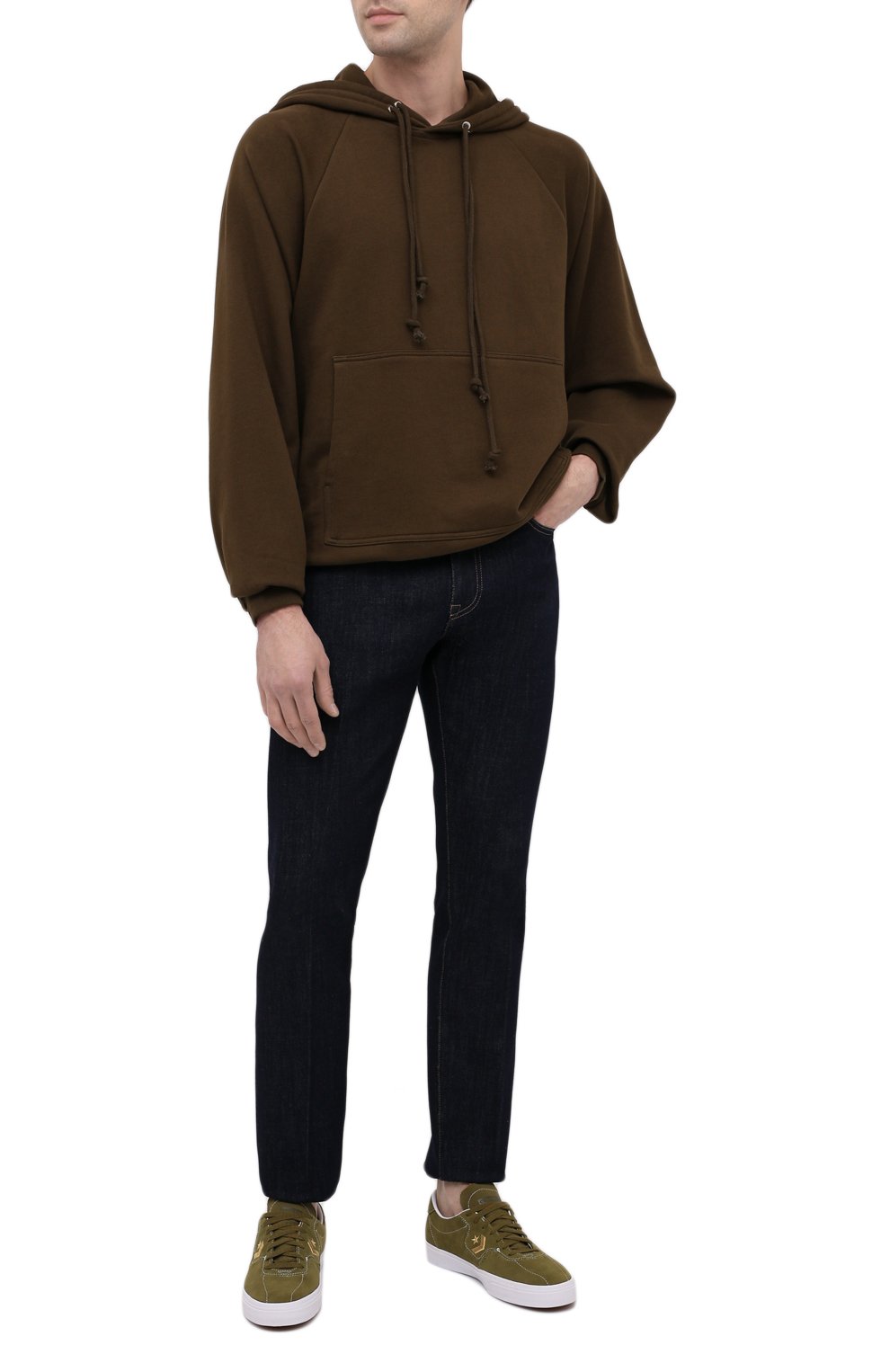 Замшевые кеды louie lopez pro CONVERSE хаки цвета по цене 7430 руб., арт. 168669, фото 2 Замшевые кеды louie lopez pro CONVERSE, арт. 168669, фото 2