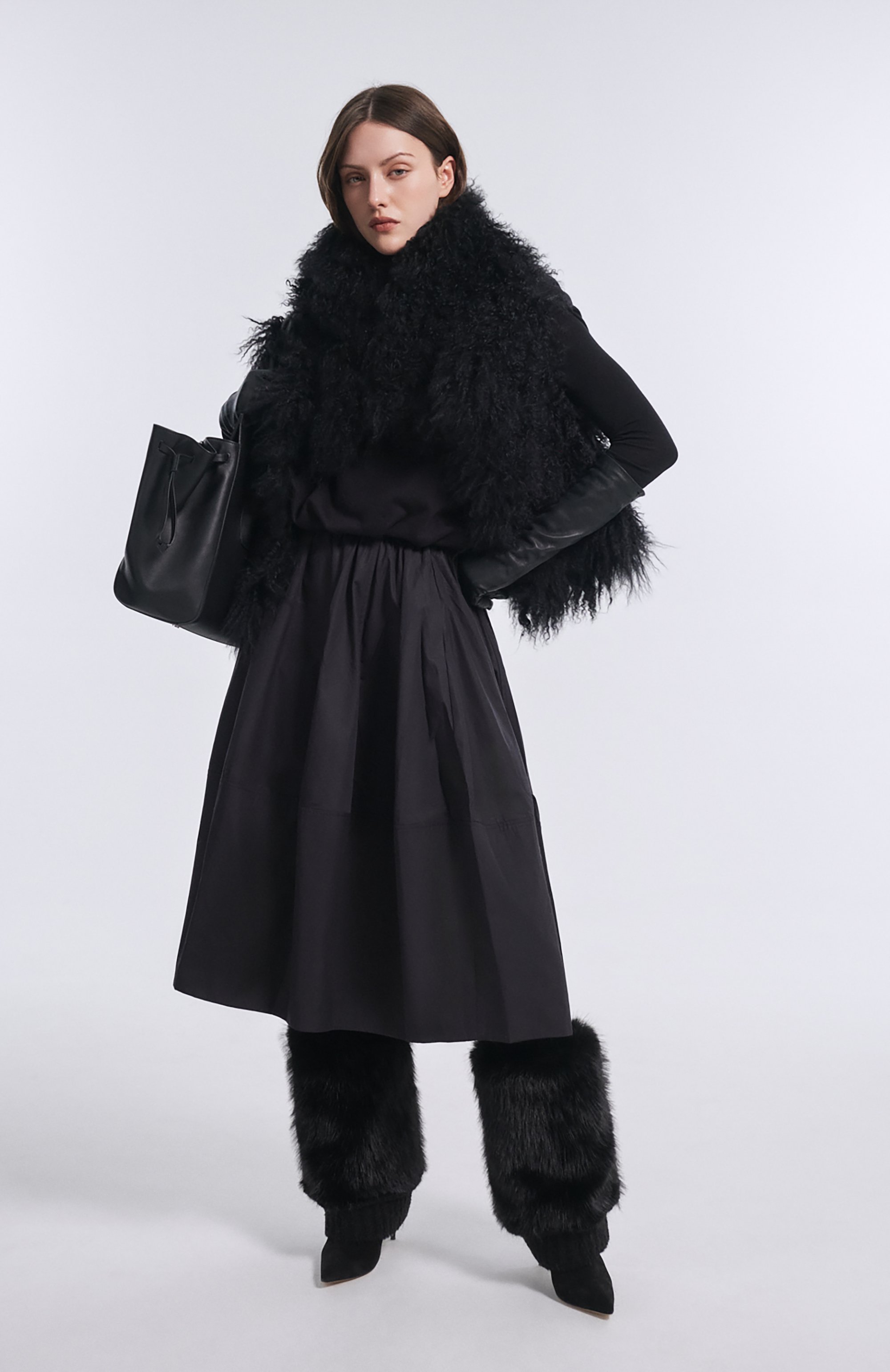 Жилет из овчины ANN DEMEULEMEESTER, арт. B0011421/FR004, фото 6