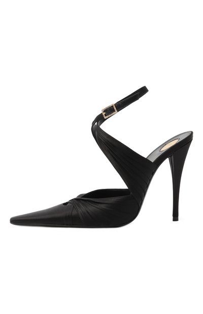 Текстильные туфли doville calypso 110 SAINT LAURENT, арт. 820607/9QNA0, фото 4