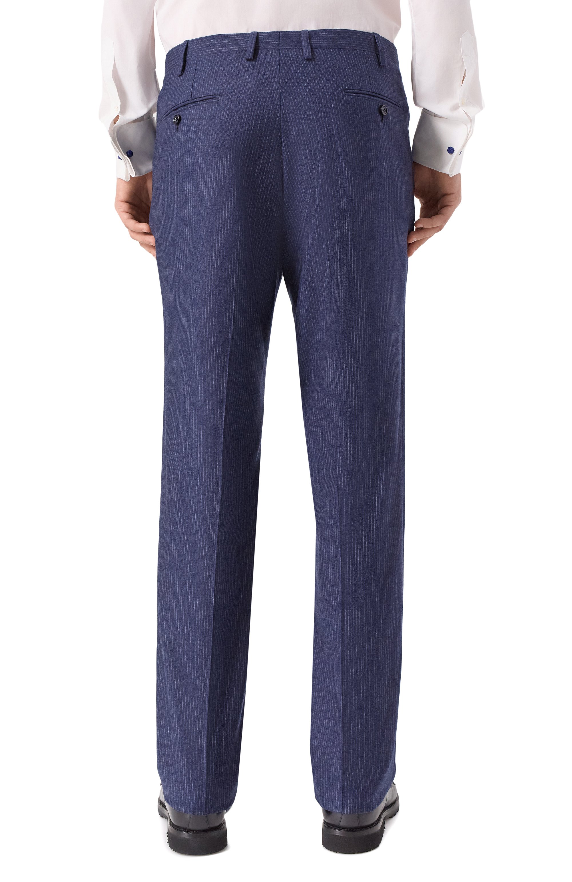 Костюм из шерсти и кашемира KITON синего цвета по цене 966000 руб., арт. UA81K0101G24, фото 5 Костюм из шерсти и кашемира KITON, арт. UA81K0101G24, фото 5