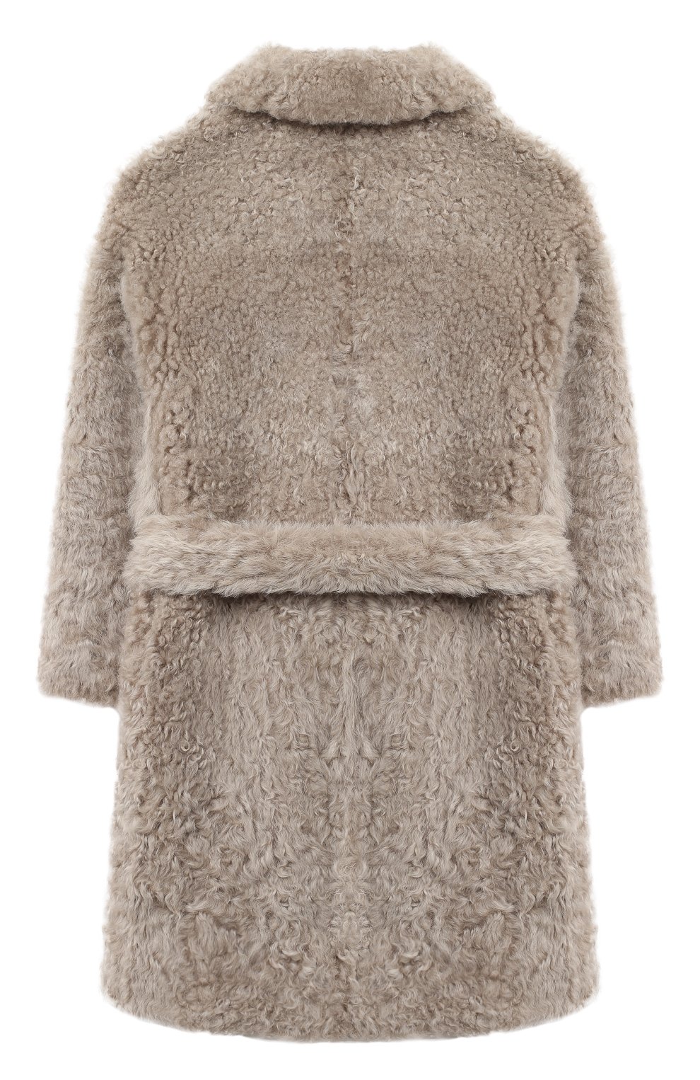 Шуба с поясом BRUNELLO CUCINELLI, арт. BPBRGY605A, фото 2