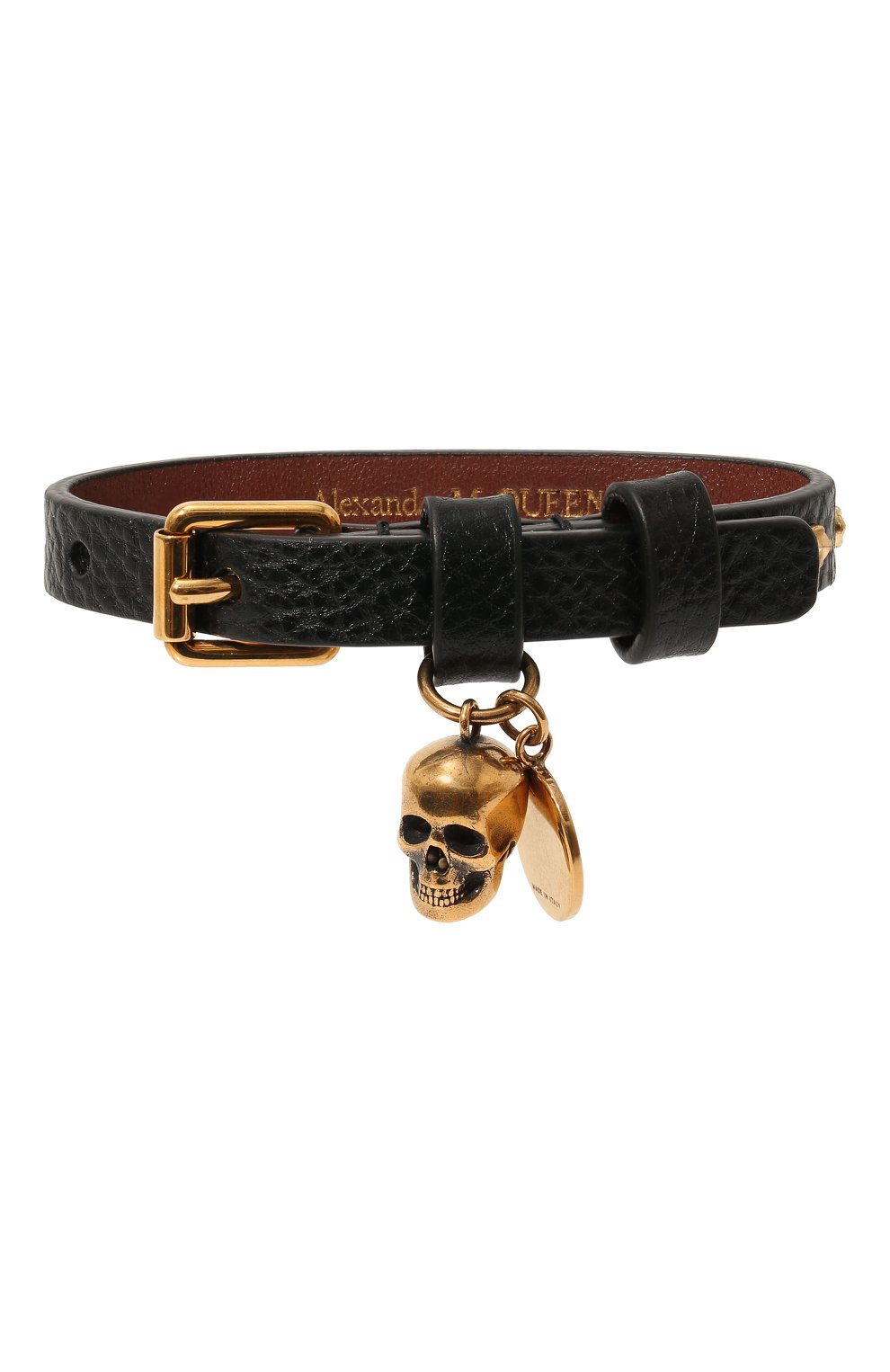 Кожаный браслет ALEXANDER MCQUEEN, арт. 554467/1AC9T, фото 1