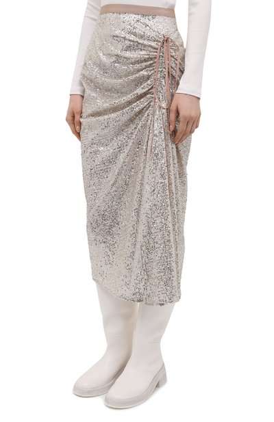 Юбка с пайетками N21, арт. 21E N2M0/C052/4748, фото 3