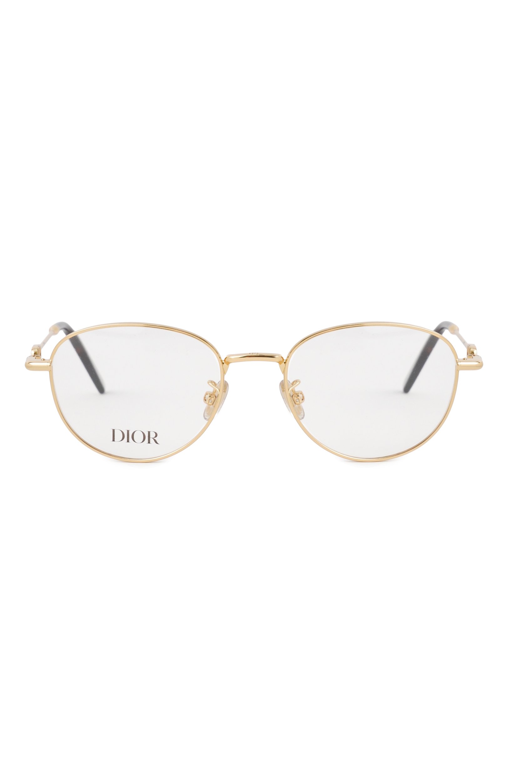 Оправа DIOR EYEWEAR золотого цвета по цене 63000 руб., арт. PETIT CD0 R2U B000, фото 2 Оправа DIOR EYEWEAR, арт. PETIT CD0 R2U B000, фото 2