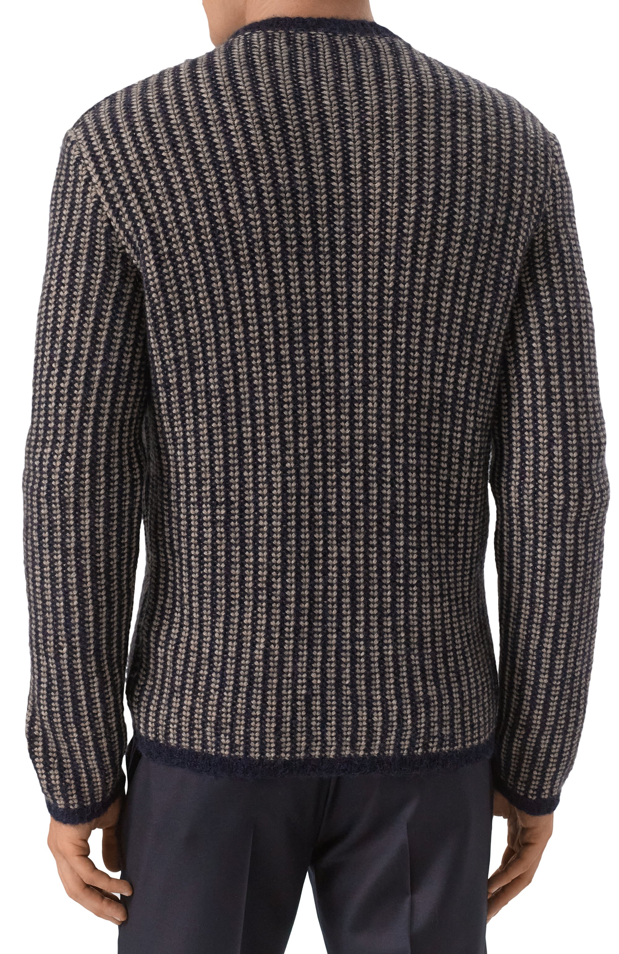 Кардиган из кашемира и шерсти альпака GIORGIO ARMANI, арт. 6KSB03/SM21Z, фото 4